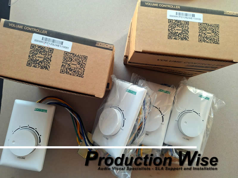 DSPPA WH7 Volume Controls - Similar to the DSPPA VC860, VC830 and VC8120