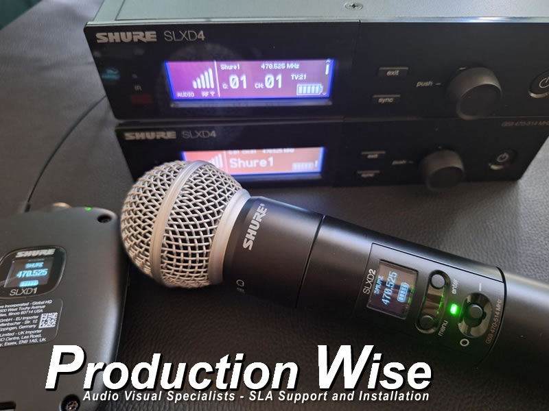 Shure SLXD Radio Microphone