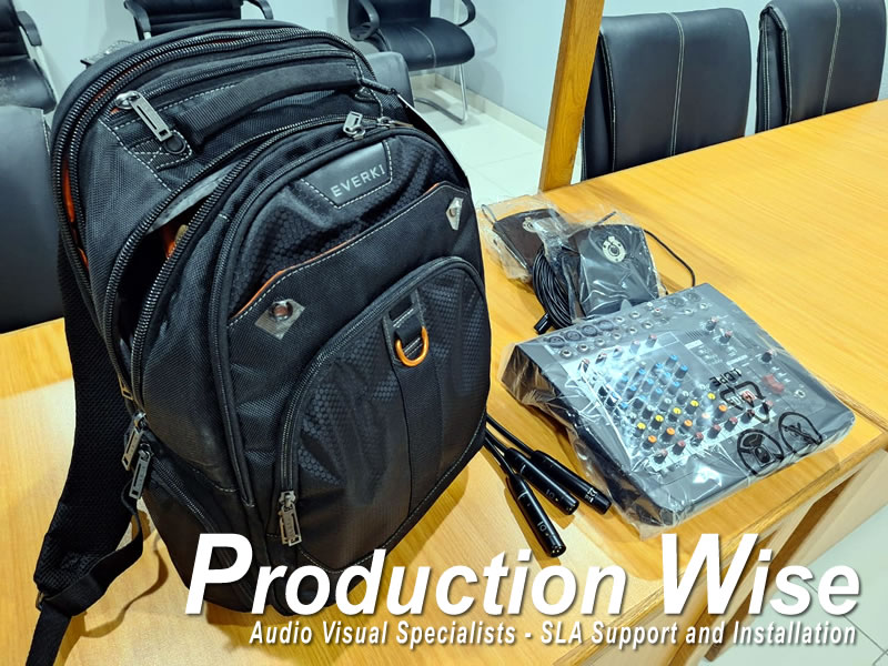 Allen&Heath ZED I10, Samson CM20P DVP LCT Software Recording System